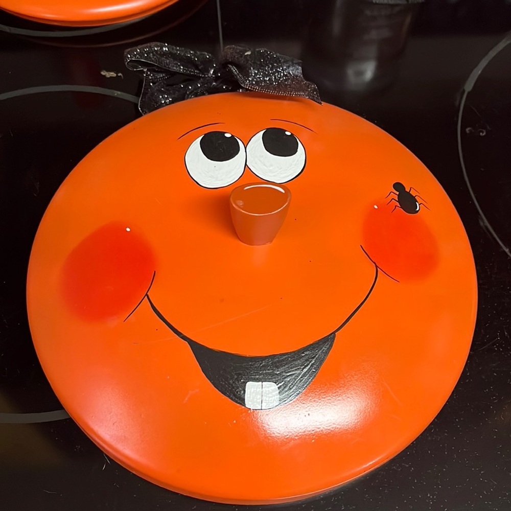 Halloween pumpkin wall decorations. Set of 3